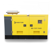 картинка Дизельный генератор Vektor AD-70Y-T400 в шумозащитном кожухе с АВР от компании Нова Механика